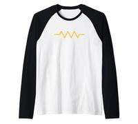 Resistor Símbolo Resiste Ingeniería Eléctrica Divertida Camiseta Manga Raglan