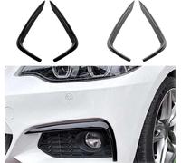 RESKIU Coche Alerón Delantero para BMW F87 M2 F22 F23 2014-2022, Delantero Parachoque Spoiler Lip Trim Difusor Spoilers Delantero Alerón Frontal Splitter,Carbon Fiber Look