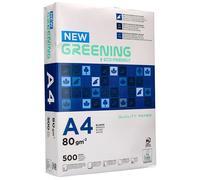 Resma de Papel Fotocopia GREENING Din A4 (80Gr) - 500 Hojas