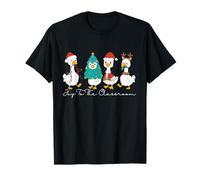 Resolución de Problemas matemáticos, música, Feliz Ganso, Tonto, Profesor, Toca la bocina, Navidad Camiseta