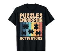 Resolución de Rompecabezas para Jigsaw Puzzler Master Puzzler Ventilador de Rompecabezas Camiseta