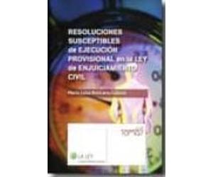 Resoluciones Susceptibles De Ejecucion Provisional En La Ley De E Njui