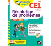 Résolution de problèmes CE1: cahier d'entraînement en maths recommandé par les enseignants