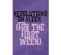 Resolutions on Fleek (For the First Week): Funny Gifts for Girls, Friends and Coworkers, Journal & Notebook | Funny New Year Resolution Gifts for Adults | Best Gifts for Women, Friends and Coworkers