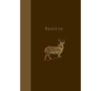 Resolve: Stag Notebook (The Emerald Ink Collection): Elegant Minimalist Journal | Luxury Hardcover Notebook for Discipline, Strength, and Everyday Writing