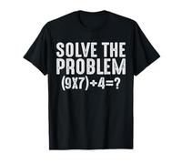 Resolver el Problema 67 Meme Profesor de matemáticas Gen Alpha Joke 6 7 Camiseta