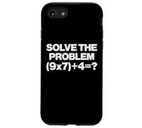 Resolver el Problema Matemáticas 67 Meme 6 7 Disfraz Niños Niños Jóvenes Carcasa para iPhone SE (2020) / 7/8