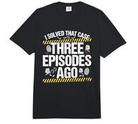 Resolví Ese Caso Hace Tres episodios Crimen Verdadero Comfort Colors Adult Heavyweight T-Shirt