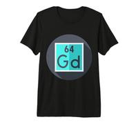 Resonancia magnética del Elemento periódico de gadolinio Camiseta Premium
