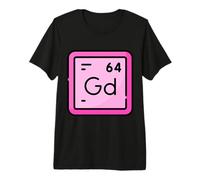 Resonancia magnética del Elemento periódico de gadolinio Camiseta Premium