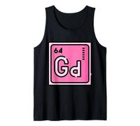 Resonancia magnética del elemento periódico de gadolinio Camiseta sin Mangas