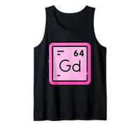 Resonancia magnética del elemento periódico de gadolinio Camiseta sin Mangas