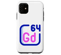 Resonancia magnética del elemento periódico de gadolinio Carcasa para iPhone 11