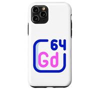 Resonancia magnética del elemento periódico de gadolinio Carcasa para iPhone 11 Pro