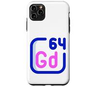 Resonancia magnética del elemento periódico de gadolinio Carcasa para iPhone 11 Pro Max