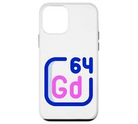Resonancia magnética del elemento periódico de gadolinio Carcasa para iPhone 12 mini