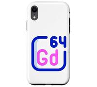 Resonancia magnética del elemento periódico de gadolinio Carcasa para iPhone XR