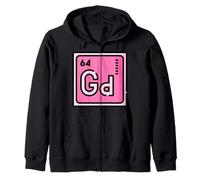 Resonancia magnética del elemento periódico de gadolinio Sudadera con Capucha