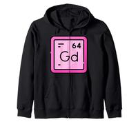 Resonancia magnética del elemento periódico de gadolinio Sudadera con Capucha