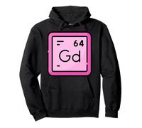 Resonancia magnética del elemento periódico de gadolinio Sudadera con Capucha