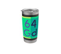 Resonancia magnética del elemento periódico de gadolinio Vaso térmico de acero inoxidable de doble pared