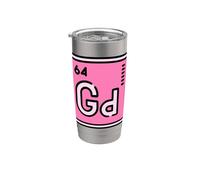 Resonancia magnética del elemento periódico de gadolinio Vaso térmico de acero inoxidable de doble pared