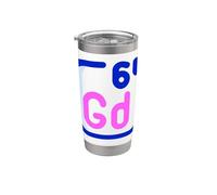 Resonancia magnética del elemento periódico de gadolinio Vaso térmico de acero inoxidable de doble pared
