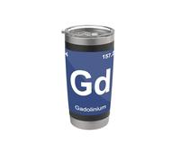 Resonancia magnética del elemento periódico de gadolinio Vaso térmico de acero inoxidable de doble pared