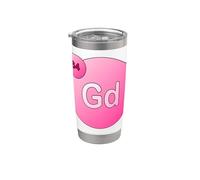 Resonancia magnética del elemento periódico de gadolinio Vaso térmico de acero inoxidable de doble pared