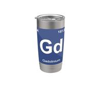 Resonancia magnética del elemento periódico de gadolinio Vaso térmico de acero inoxidable de doble pared