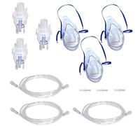 ResOne 3 accesorios de repuesto para nebulizador con taza, máscara para adultos, tubo de 7 pies, conector