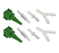 ResOne Kit de conector de tubo de oxígeno (2ea recto, giratorio, Y, árbol de Navidad) #TC-190-1