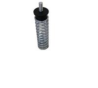 Resorte amortiguador de agitador, máquina de criba vibratoria, resorte de criba vibratoria, resortes de compresión de amortiguación de montaje de goma de alta resistencia (Size : 6.5X36X145-1PCS)