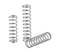 Resorte comprimido de 10 piezas, 0,8mm x 10mm x 30mm, resortes comprimidos de acero inoxidable 304