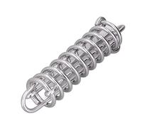 Resorte de Amarre, Resorte Amortiguador de Acero Inoxidable de 11x405 Mm Muelle de Amarre de Línea de Muelle de Ancla de Barco Muelles de Amarre para Yate de Barco