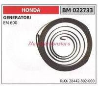 Resorte De Arranque HONDA Generador EM 600 022733