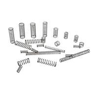 Resorte de compresión de acero, 10 Uds., diámetro del alambre de ajuste de Hardware fuerte, diámetro exterior de 0,6 Mm, longitud de 3-15Mm, 5-100Mm(30mm,6mm)