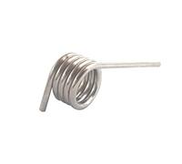 Resorte de compresión de acero en forma de V, 2 piezas, diámetro del alambre de 2 mm, resorte de torsión de acero inoxidable de 90 grados(2x15x10f)