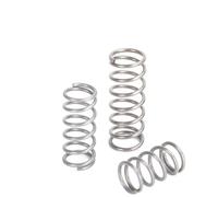 Resorte de compresión de acero inoxidable, 10 piezas, resorte de compresión de retorno de acero inoxidable 304 con fuerte absorción de impactos y un diámetro de 1,5 mm.(40mm,18mm)