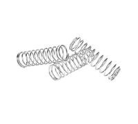 Resorte de compresión de acero inoxidable 304, resortes de extensión de 40 mm, longitud libre de 35 mm, diámetro exterior de 2,5 mm, tamaño del cable de 2,5 mm x 35 mm x 40 mm, 5 unidades