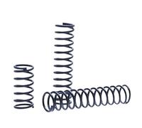 Resorte de compresión en forma Y acero for resortes, diámetro alambre 0,8 mm, exterior 4/5/6/7/8/9 y longitud 5/10/15/20/25/30/35/40/45/50, 10 unidades(0.8mm(10pcs)45mm,5mm)