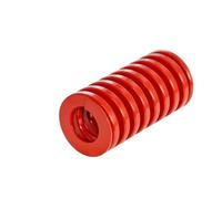 Resorte de compresión Resortes de molde carga media roja Resorte compresión rojo Diámetro exterior 6 8 10 12 14 16 18 20 22 25 27 30 35 40 50 mm Longitud - 300(60mm,D-8mm)
