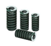 Resorte de compresión Resortes de molde for carga pesada Resorte compresión verde Diámetro exterior 8 10 12 14 16 18 20 22 25 27 30 35 40 mm Longitud - 200(55mm,27mm (ID 13.5mm))