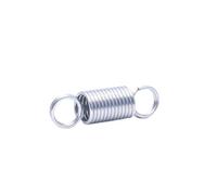 Resorte de doble gancho 5pcs gancho de anillo 304 resortes acero inoxidable diámetro alambre 0.4 mm, resorte bobina extensión, tensión extendida(40MM*4MM)