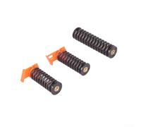 Resorte de eje de motosierra compatible con 385 394 394XP 395 395XP optimizado amortiguación de vibraciones amortiguadora de golpes primavera negro naranja 5,2 x 1,9 x 0,4 cm, fácil instalación para