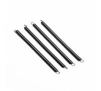 resorte de extensión, 5PCS Alambre 0.3mm OD 5mm Grapadora Resorte Tensión Acero Máquina De Instalación Especial (90mm)