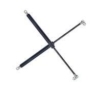 Resorte De Gas Maletero 2x300/350/400/450/500/550/600mm 400N Resortes Gas Coche Soportes Elevación RV Amortiguador Almacenamiento Camper Ventana Trasera(400mm)