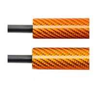 Resorte De Gas Maletero Para Isuzu Para Axiom 2001 2002 2003 2004 SUV Varillas Soporte Elevación Maletero Cilindros Amortiguador Pistones Muelles Puntales Puerta Trasera(Orange Carbon Fiber)