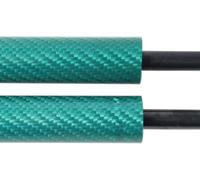 Resorte de gas Para Cupra Formentor 2020-2023 Capó Amortiguador hidráulico delantero Reinstalación Varillas de pistón(Green Carbon Fiber)