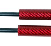 Resorte de gas Para Hyundai Para Ioniq AE 2016-2022, puntales de gas para capó delantero, varillas soporte elevación del(Carbon Fiber Red)